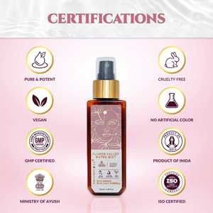 Brume d'eau hydratante Flower Valley pour une expérience rafraîchissante - Product Image 6