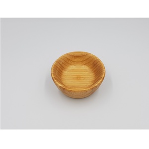 Bols en bambou écologiques OEM/ODM artisanaux en bois fabriqués à la main avec un design minimaliste D12H5/D14H7 Tailles pour le camping Origine Viet Nam - Product Image 4