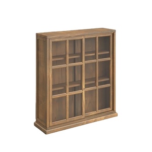 Estante flotante de madera maciza de diseño moderno, librería de almacenamiento Fayette, madera de lomo hecha a mano para sala de estar, escuela, librería independiente - Product Image 2