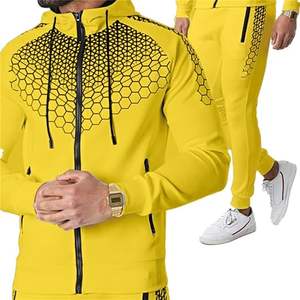 ชุดวอร์มลำลองสำหรับผู้ชายมาใหม่ล่าสุดมีการออกแบบโลโก้ตามสั่ง - Product Image 1