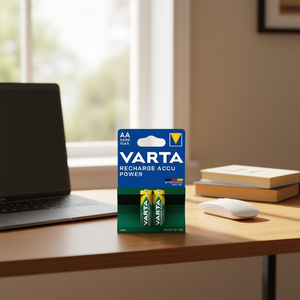 2 piles AA rechargeables 2600mAh avec câble Accu Power 05716101402, batteries haute capacité - Product Image 3