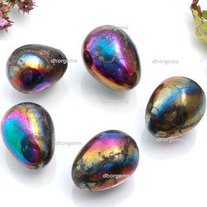 Peinture dentaire en cristal d'ange aura, pierres montées par hp, quartz rose, lune, cristal, à 3 points - Product Image 4