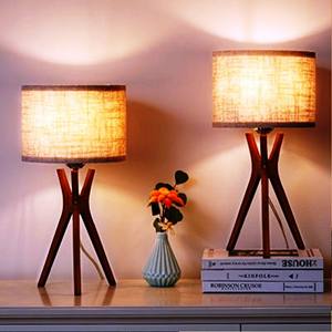 Lámparas de mesa de madera PRODUCTO VENTA CALIENTE Lámpara de mesa de madera ARTESANÍA - Product Image 4