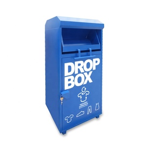 工厂供应大型定制设计捐赠滴箱防水回收收集箱服装社区慈善 - Product Image 3