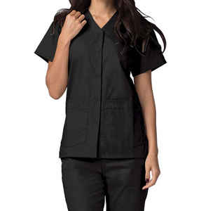 Camisetas médicas con logotipo personalizado de alta calidad, uniformes de tela tejida cómodos y transpirables - Product Image 1