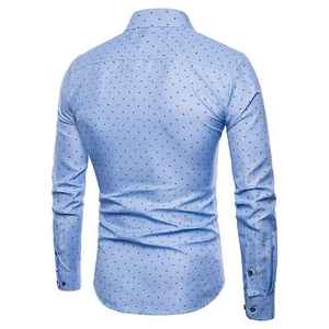 Factory Hot Sale Custom Oem Service Men's Casual Dress Button <b>Down</b> Shirts Cotton Long-sleeve New Style Causal Button <b>Down</b> Shirts - Product Image 2