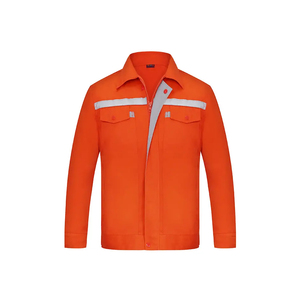 Combinaison de sécurité haute visibilité 100% coton Combinaison de stockage à froid respirante Wearpack EPI Soudage pour les travailleurs de la construction en polyester - Product Image 3