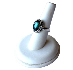 Vente chaude Classique Canal Technologie 925 Argent Femmes Anneaux Personnalisé Partie Labradorite Lunette Réglage De La Mode Bijoux Cadeau - Product Image 4