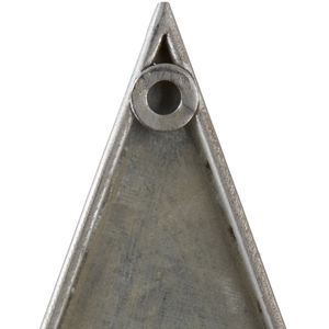 Maceta de Pared en Forma de Estrella de Metal Galvanizado, Decoración Rústica para Colgar en la Pared, Bolsillo de Almacenamiento Profundo para Flores, Vegetación, Exhibición de Jardín - Product Image 5