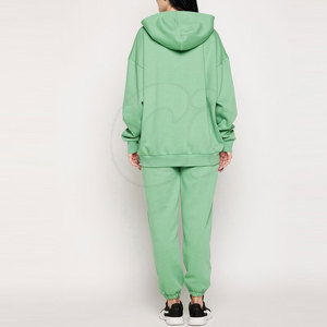 Chándal de algodón personalizado para mujer, diseño propio, suministro directo de fábrica, chándal de mujer para adulto - Product Image 3
