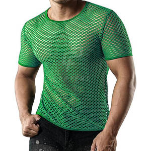 Camisetas de malla de alto rendimiento para entrenamientos intensos y sesiones de fitness, camisetas de malla para hombre - Product Image 2