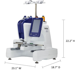 NUEVA Máquina de Bordar Industrial de Una Sola Aguja Persona PRS100 con Soporte para 4 Bobinas de Hilo y Brazo Libre para Bordado - Product Image 3