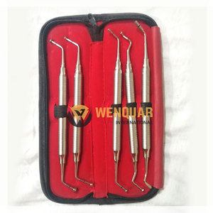Kit de colocación de membrana y injerto de hueso dental de 5 piezas, instrumentos quirúrgicos para procedimientos de implantes - Product Image 6