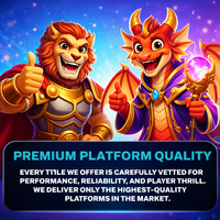 Perangkat Lunak Game Diamond Dragon yang Laris untuk Pasar AS, Platform Game Android IOS, Game Center, Dukungan Bahasa Spanyol