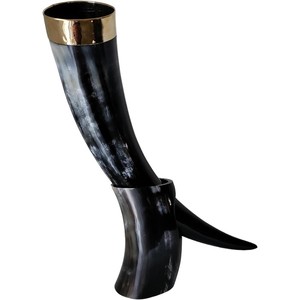 Hấp dẫn giá New loại cà phê Mug gốm uống sừng Mug Viking uống trà và hot chất lỏng trống thăng hoa DIY - Product Image 4