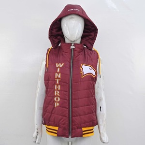 Classical Girls puffer con capucha reversible sin mangas transpirable térmico floral elegante lujo diseñador de moda chalecos de moda - Product Image 1