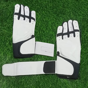 Personalizado tamaño adulto béisbol Softball lanzador guantes de bateo transpirable cuero de vaca Cabretta cuero diestro antideslizante rápido - Product Image 3