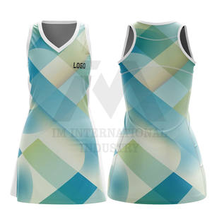 Uniformes de tennis pour femmes de sport d'été OEM de qualité supérieure pour adultes, impression par sublimation complète, uniformes de tennis pour femmes avec nom d'équipe personnalisés - Product Image 4
