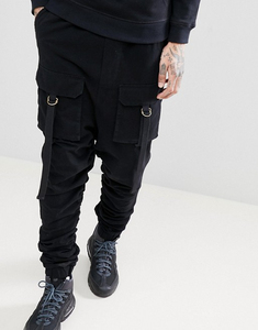 Out porte usure Lumière poids entrejambe hommes Casual Pantalon Entrejambe Pantalon Jogging Baggy Pantalon Sport Avec Logo Personnalisé - Product Image 2