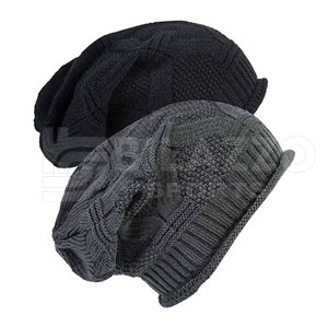 Custom <b>Winter</b> Jacquard Knit Beanie <b>Hat</b> with Logo Warm Acrylic Knitted Cap for Men <b>Women</b> - Product Image 5