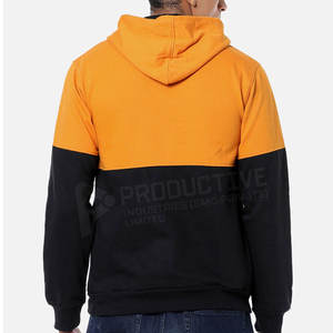 Sudaderas de invierno con logotipo personalizado para hombre Diseño de algodón de poliéster teñido liso en tallas para adultos Sudaderas con capucha y sudaderas - Product Image 3