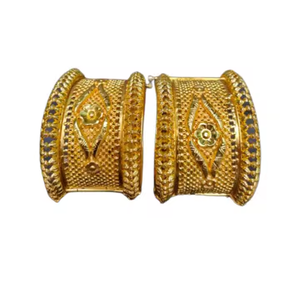 Indian Made <b>Bangles</b> <b>Set</b> with 22K Gold Plated Modern Style <b>Bangles</b> <b>Set</b> for Women Wear Jewelry by Exporters - Product Image 2