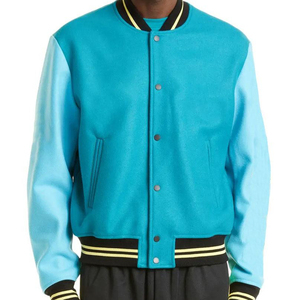 Blousons universitaires personnalisés OEM, design sur mesure, quantité en gros, très demandés, épais, mode hiver, unisexe, écologiques - Product Image 1