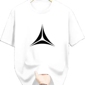 OEM 100% Cotton Men's High Quality Eco-friendly Breathable <b>Plain</b> <b>T</b>-<b>Shirt</b> Custom Logo <b>Black</b> Printing Solid Knitted Fabric 180g - Product Image 2