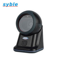 Escáner de Código de Barras de Sobremesa Syble XB-8505 2D Omnidireccional para Plataforma POS de Supermercado Lector de Código QR