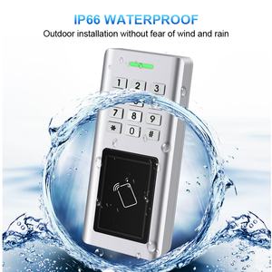 Lector de Teclado Programable Impermeable IP66, Compatible con 125kHz /EM 13.56MHz /DesFire/NFC, Salida de 26-58 Bits, Zinc - Product Image 2