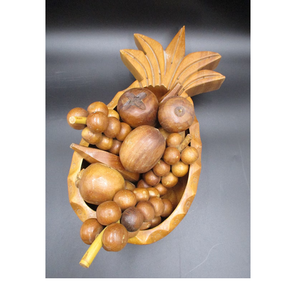 ชามไม้สำหรับใส่สลัดผลไม้ชามไม้แบบเรียบง่ายสำหรับบ้านไร่อาหารปลอดภัย - Product Image 6