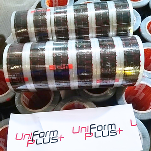 Ruban imprimé de logo pour les étiquettes d'emballage favorisant de manière optimale l'identité de marque des marchandises et des boîtes en carton - Product Image 3