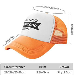 Casquette de baseball en coton de mode personnalisée, vêtements de rue décontractés, casquette personnalisée en maille Hip Hop - Product Image 2