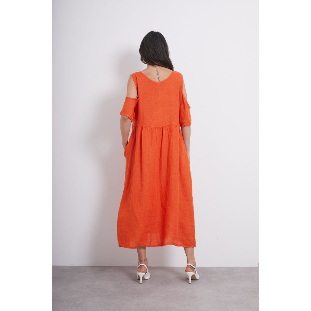 Robe en lin Prato Italie Vêtements élégants et confortables