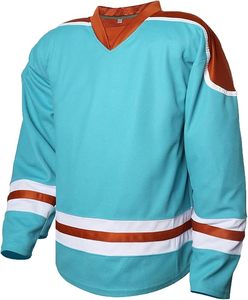 Ice hockey jersey men full sleeve uniform professional team wear moisture wicking <b>material</b> custom logo available premium - Product Image 1