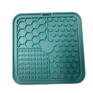 Custom Logo Silicone Slow Feeder Lick <b>Mat</b> for Dogs, Multifunctional Interactive Pad Promotes Healthy Eating & Stress Relief - Product Image 4