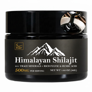 Résine de Shilajit de l'Himalaya 100% authentique OEM pour hommes et femmes avec plus de 82% d'acide fulvique et de minéraux traces, énergie, force et bien-être - Product Image 1