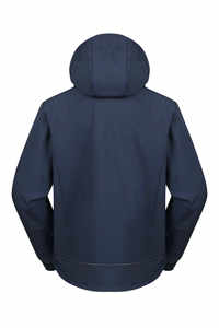 Venta caliente logotipo personalizado poliéster impermeable suave Shell chaqueta con cremallera completa equipo uniforme corporativo chaqueta Softshell hombres - Product Image 3