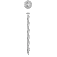 Vis à béton à tête plate à entraînement Torx zingué Diamètre 7.5mm