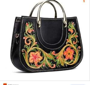 Women's Genuine Leather Clutch with Zipper Closure Cross-Body Strap Durable Portable 3L+ Capacity for Wedding Travel Outdoor Use - Product Image 6