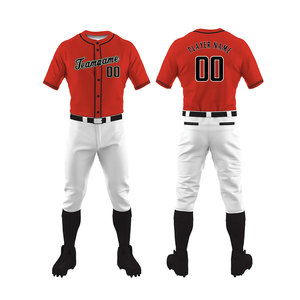 2025 uniforme de béisbol deportivo informal personalizado mejor calidad diseño de logotipo personalizado nuevo uniforme de béisbol para hombres - Product Image 1