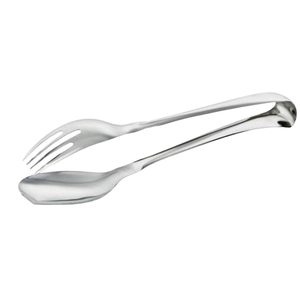 Diseño ergonómico con amplia superficie de contacto Pinzas de acero inoxidable para alimentos Ideal para acampar al aire libre Barbacoa Cocinar - Product Image 4