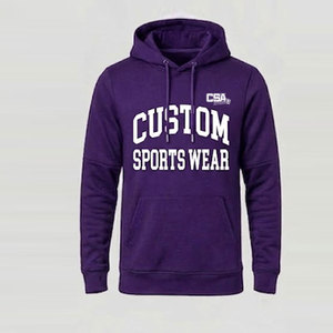 Team Hoodies With Front Pocket Soft Cotton Comfortable Wear For Training Sessions Sports Clubs And Group Activities - Product Image 1