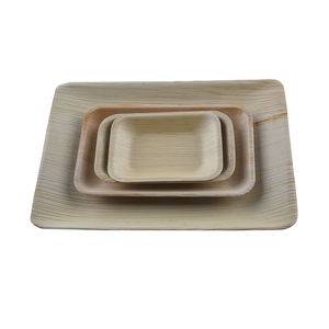 Vente directe d'usine de vaisselle jetable biodégradable en feuille de palmier assiettes jetables élégantes pour les fêtes et les mariages - Product Image 3