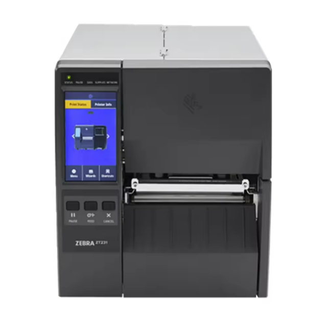 Zebra Zt231 300dpi Industrial Barcode Printer with Three-Color LED Indicator Light