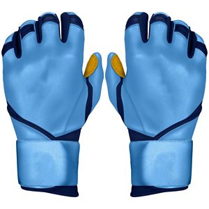 Guantes de Bateo de Béisbol Profesionales de Piel de Cabra con Puño Largo, Guantes de Bateo de Softbol Profesionales Unisex - Product Image 6
