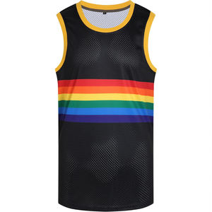 Jerseys de baloncesto de verano personalizables Tela transpirable de secado rápido y cómoda Diseño personalizado para jugadores de club de equipo - Product Image 1