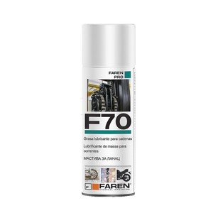 สเปรย์หล่อลื่นโซ่ F70 400 มล. (ฟาเรน 970003) - Product Image 1