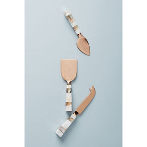 Recién llegado, utensilios de cocina de mesa, cubiertos, herramientas para queso, diseño de tendencia, mango de fregona hecho de bambú para queso Charcutiers - Product Image 1