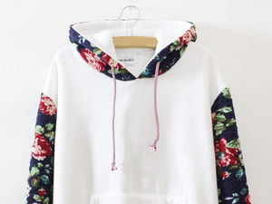 เสื้อฮู้ดดี้ผู้หญิง OEM สำหรับฤดูหนาว ผ้าโพลีเอสเตอร์/คอตตอนฟลีซ เนื้อนุ่ม ระบายอากาศได้ดี สวมใส่สบาย  รับสกรีนโลโก้ด้านหน้า สำหรับแบรนด์ต่างประเทศ - Product Image 6